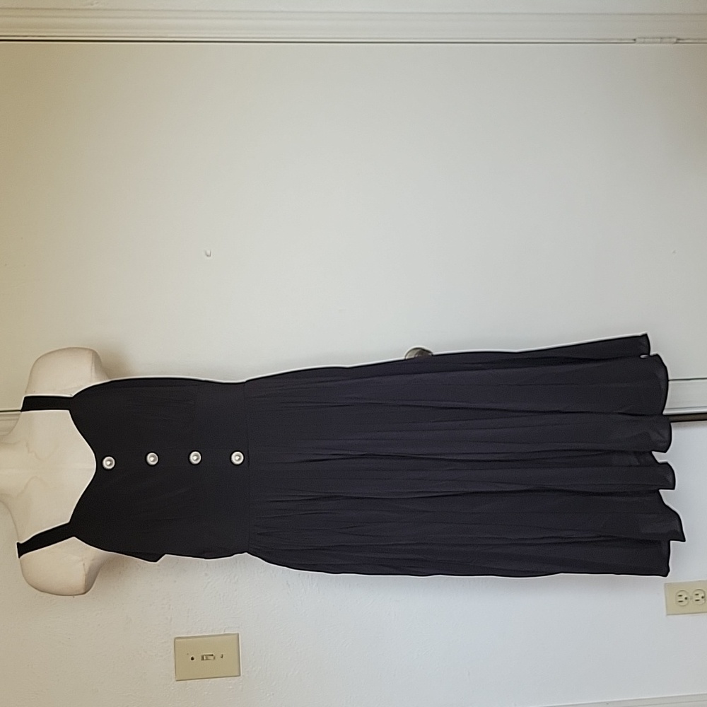 Women's Black Midi Dress
